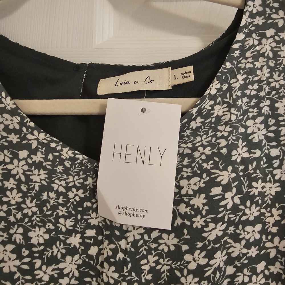 Green Midi dress in large